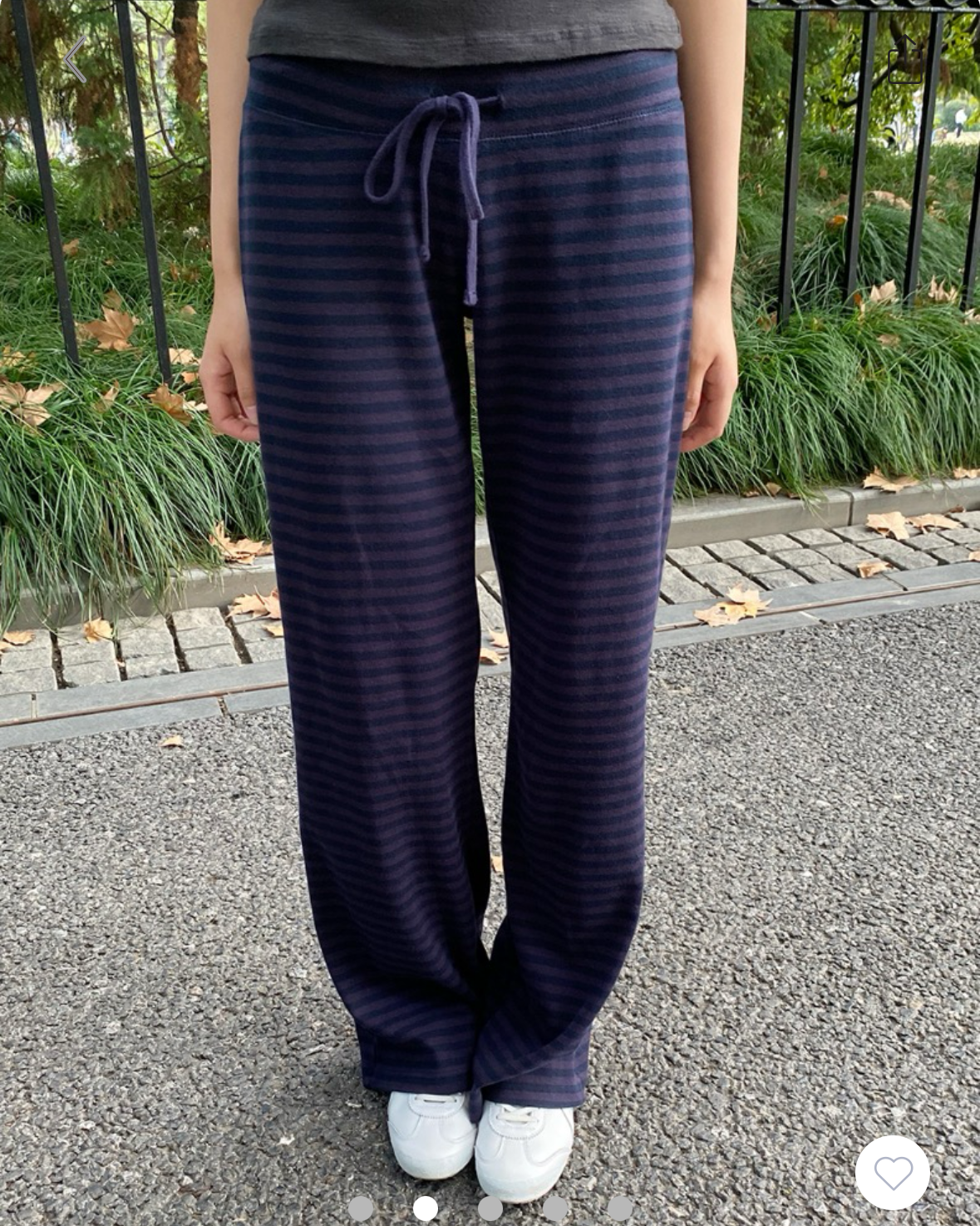 BRANDY Hilary Pants  -NAVY STRIPES