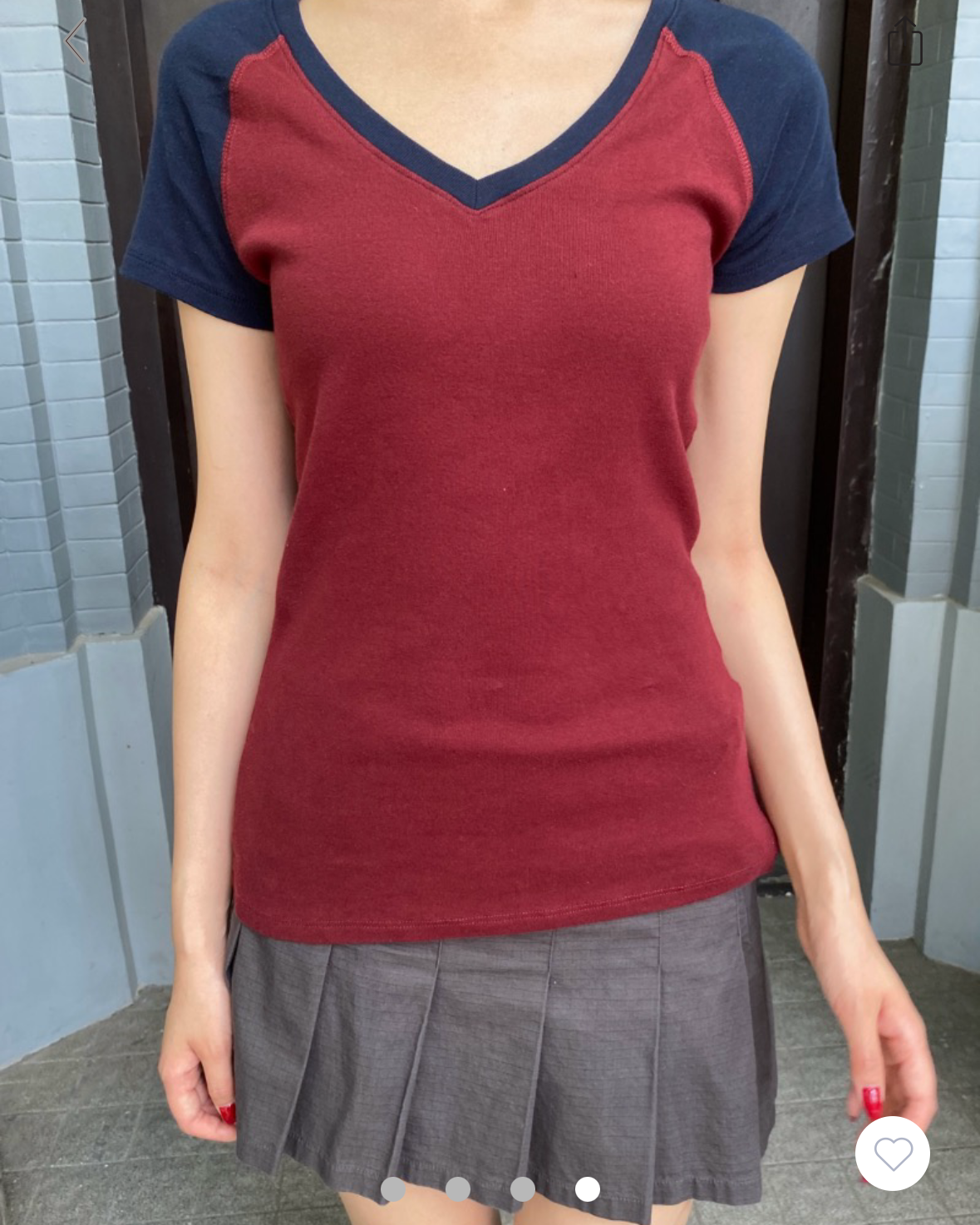 BRANDY Bella Top- red