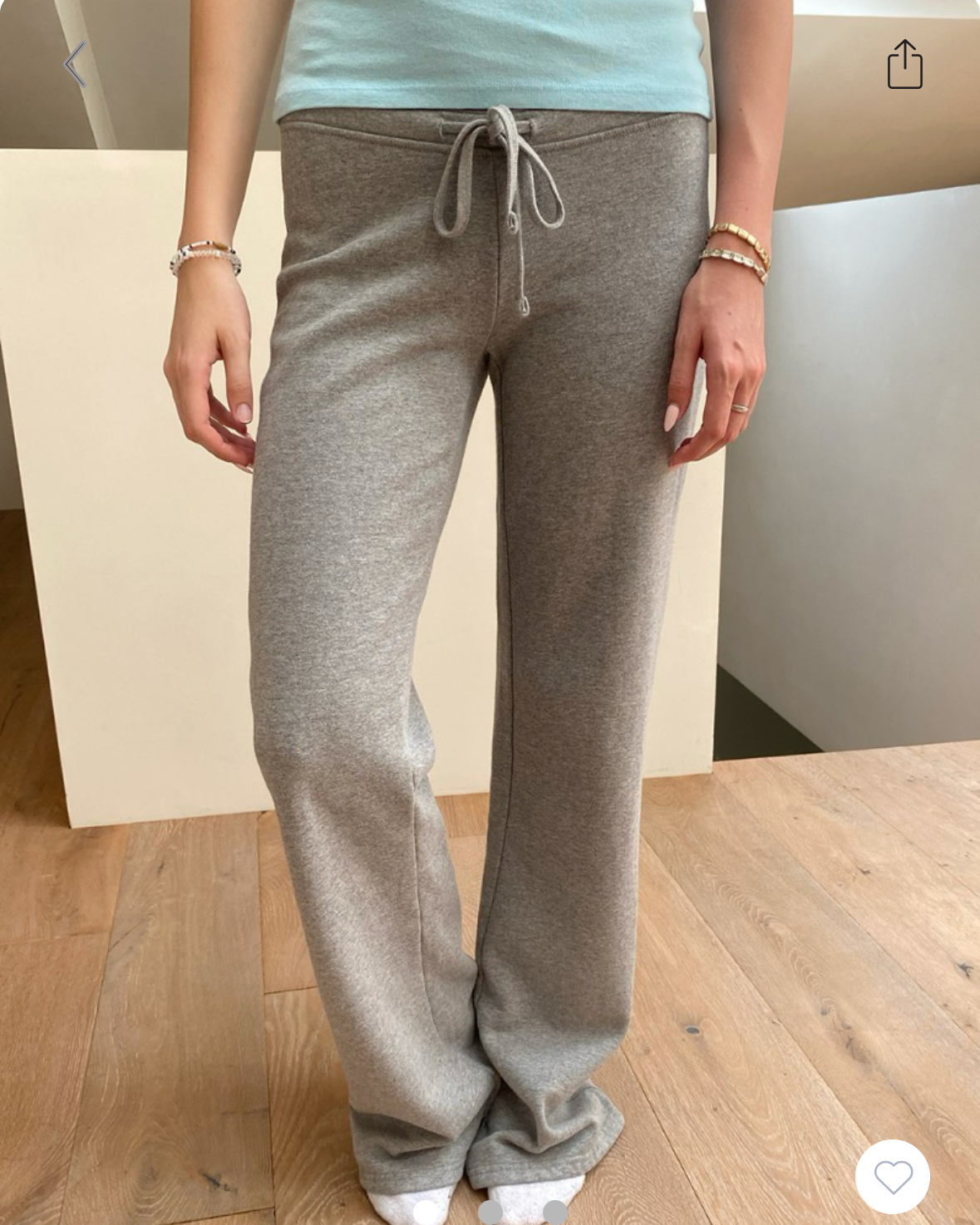 BRANDY Anastasia Sweatpants  -GREY