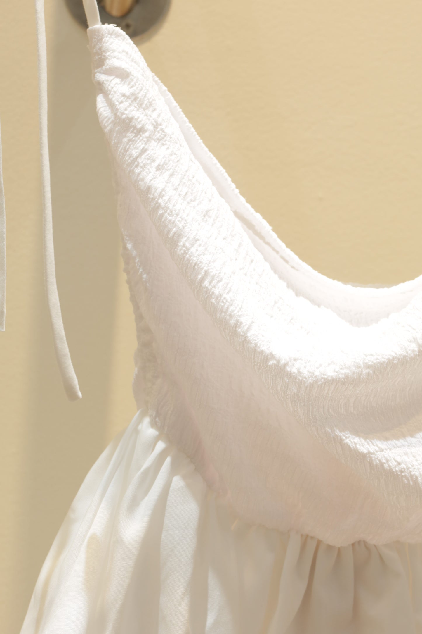 Side runched flowy top