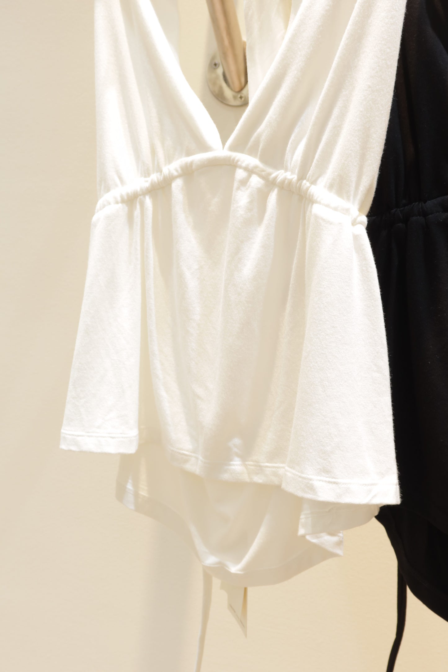 Halter low cut top