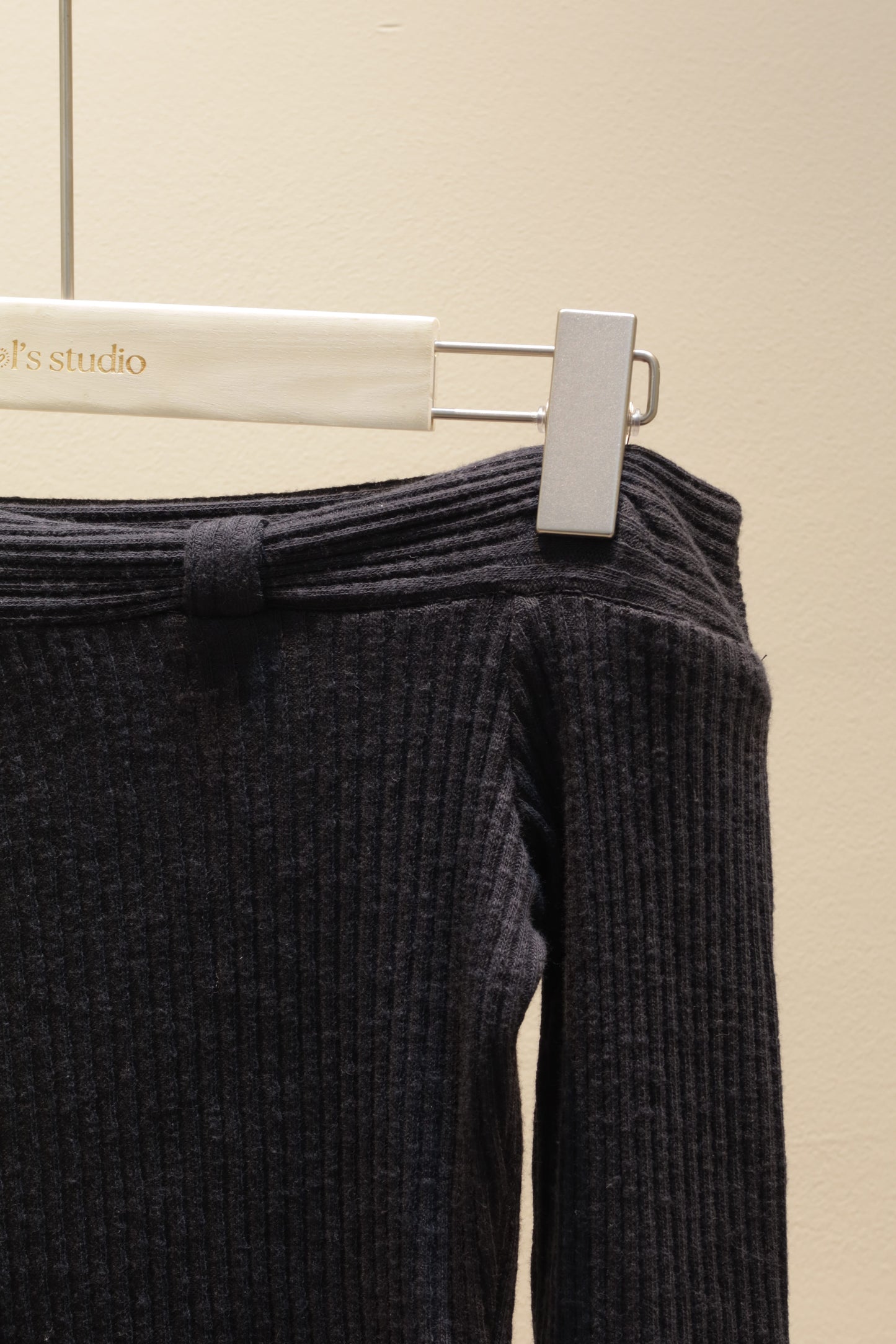 Squared detailed long sleeve