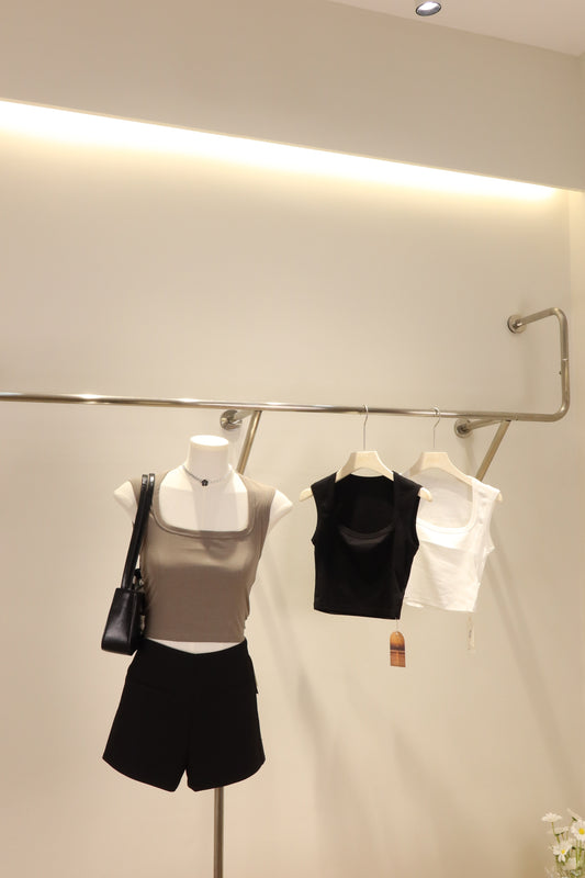 Square neck tank top