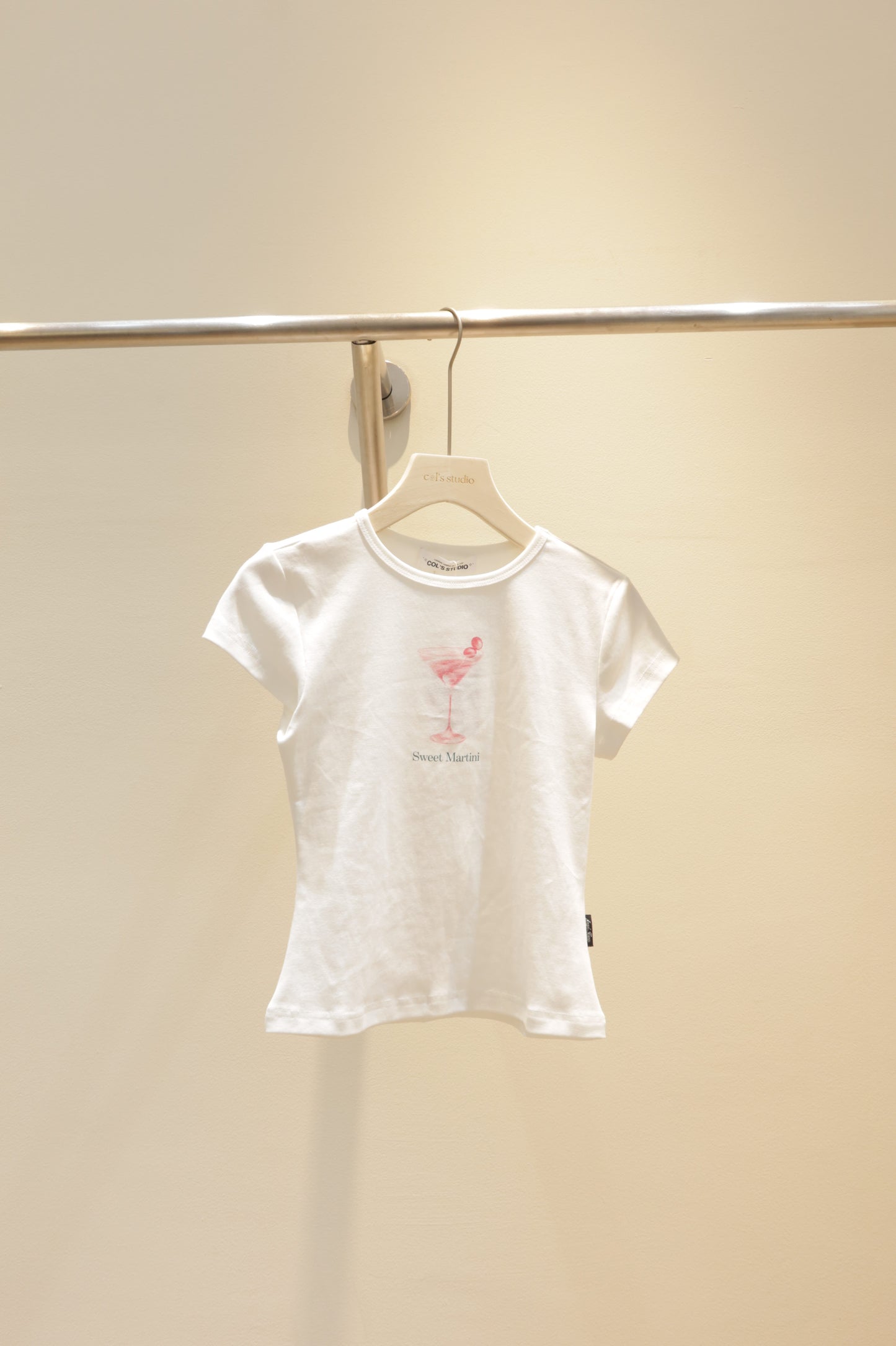 Martini baby tee