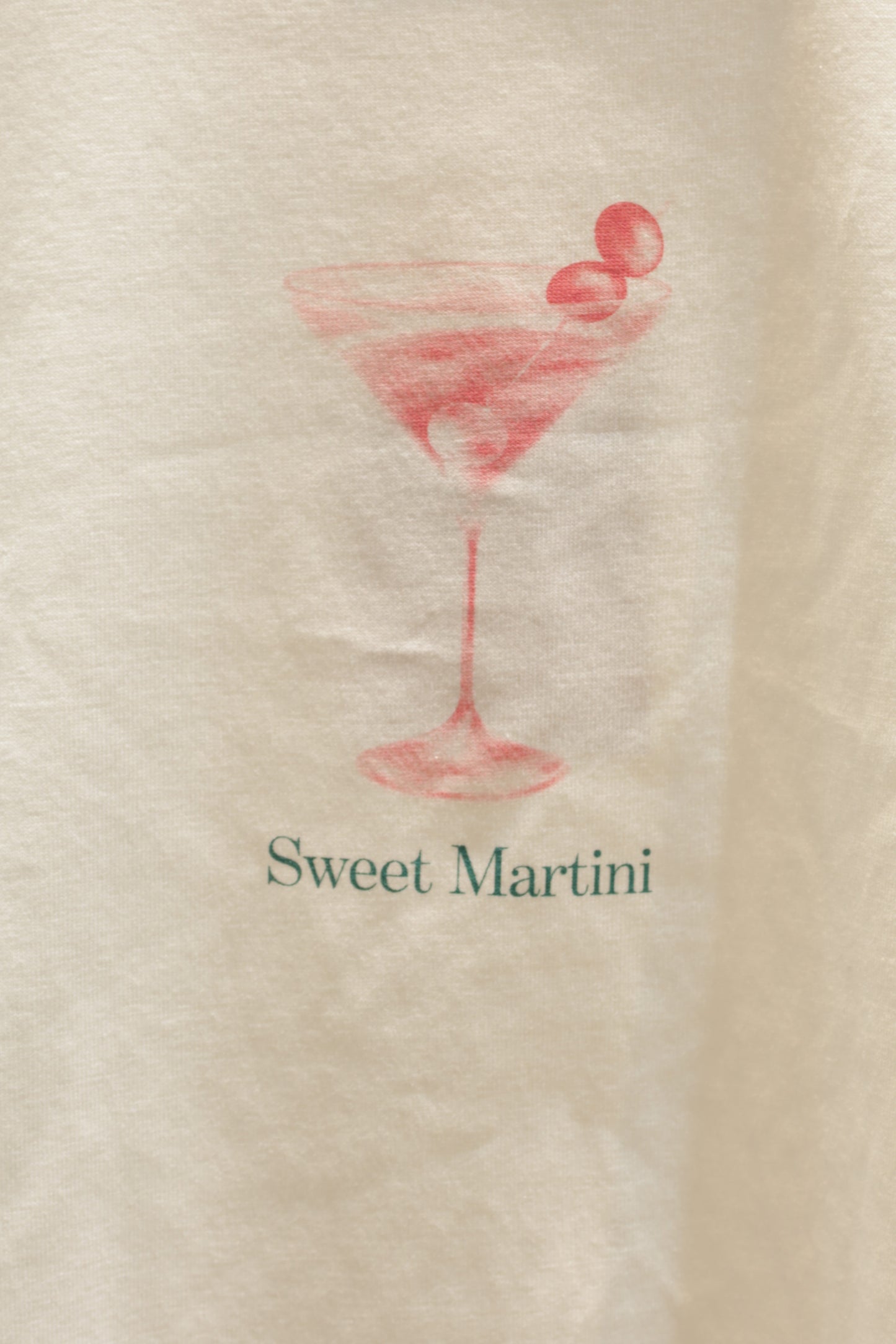 Martini baby tee