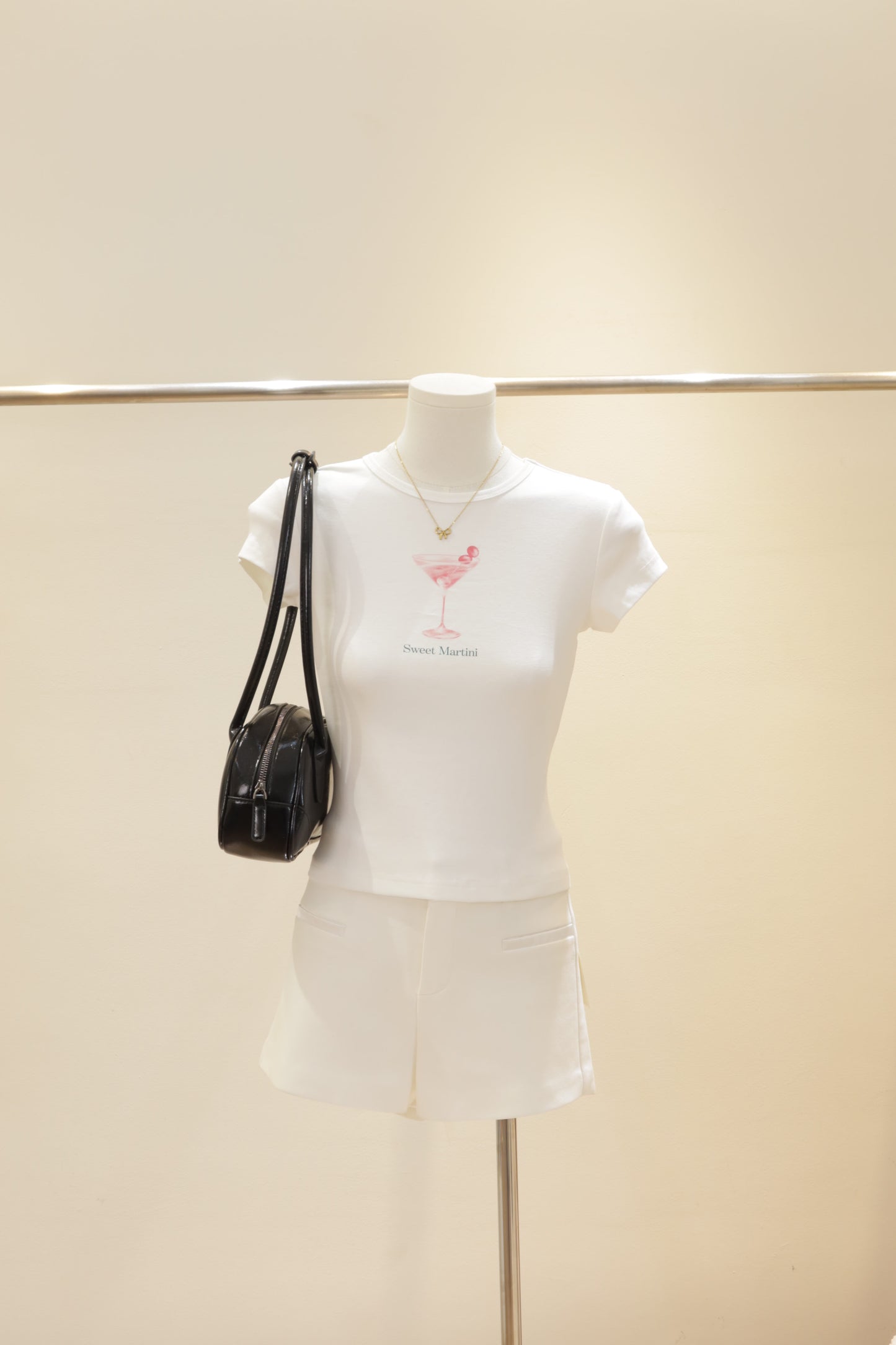 Martini baby tee