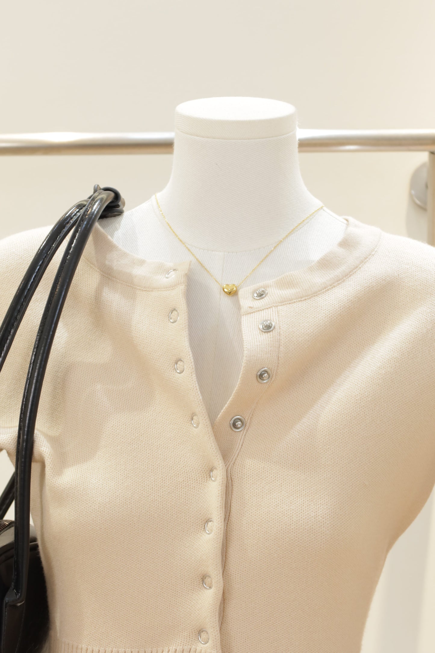 DM buttons cardigan