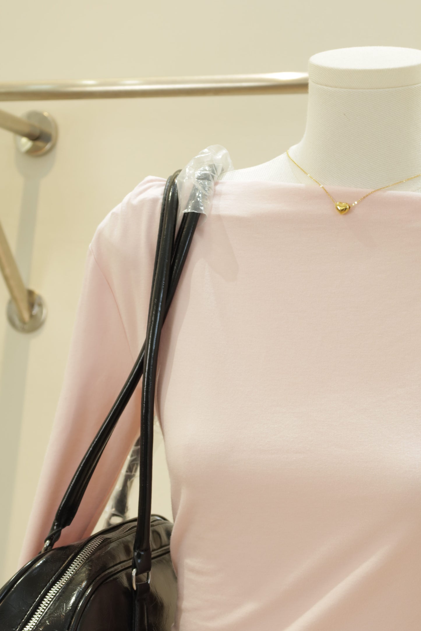 Boat neck long sleeve