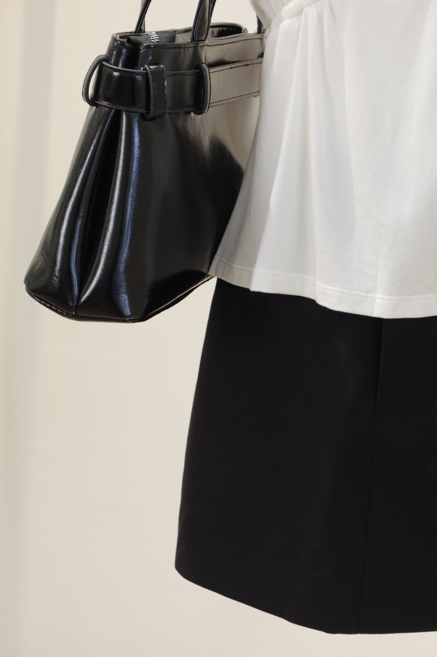 Halter low cut top