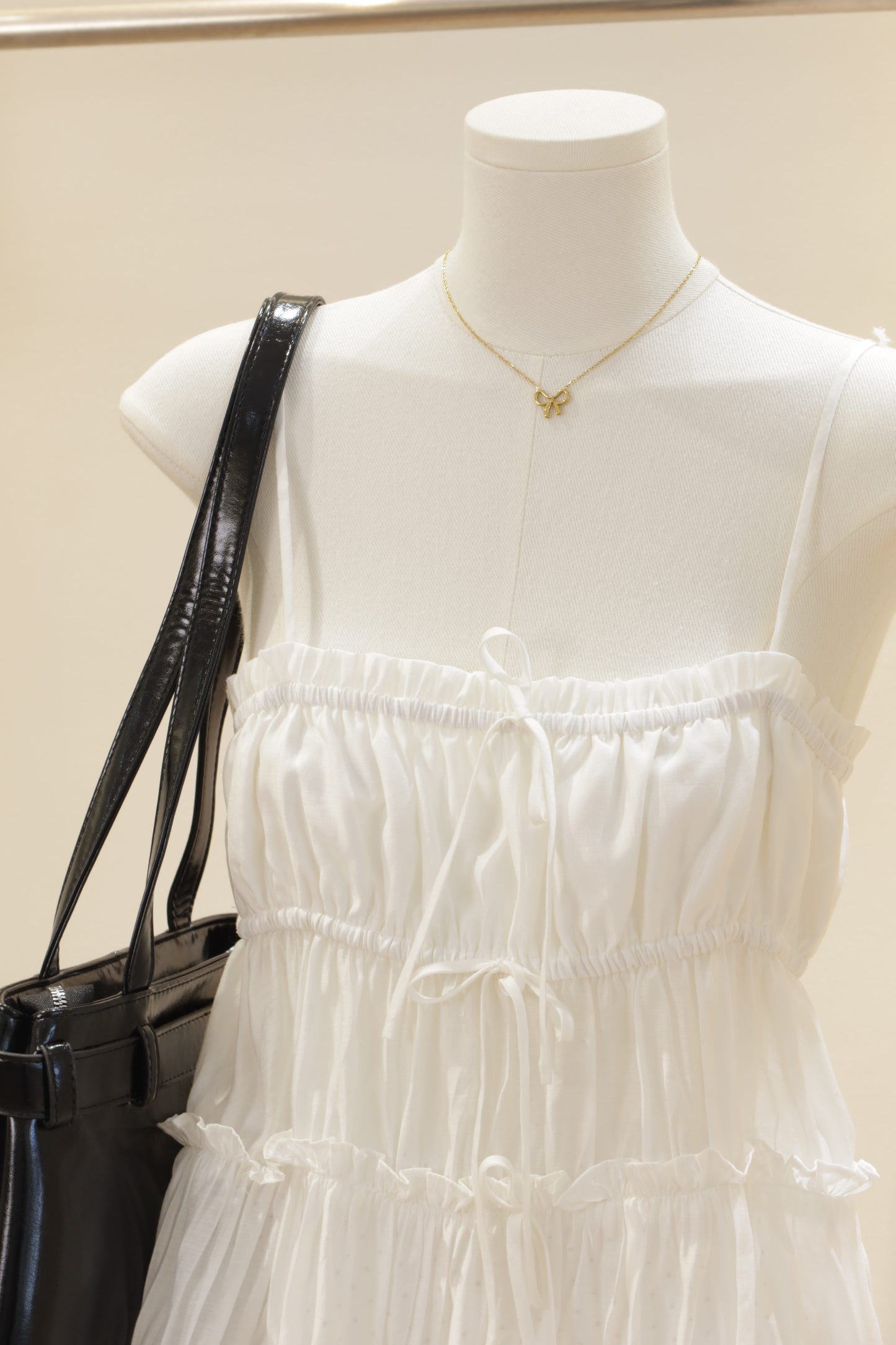 Layered ruffled flowy top
