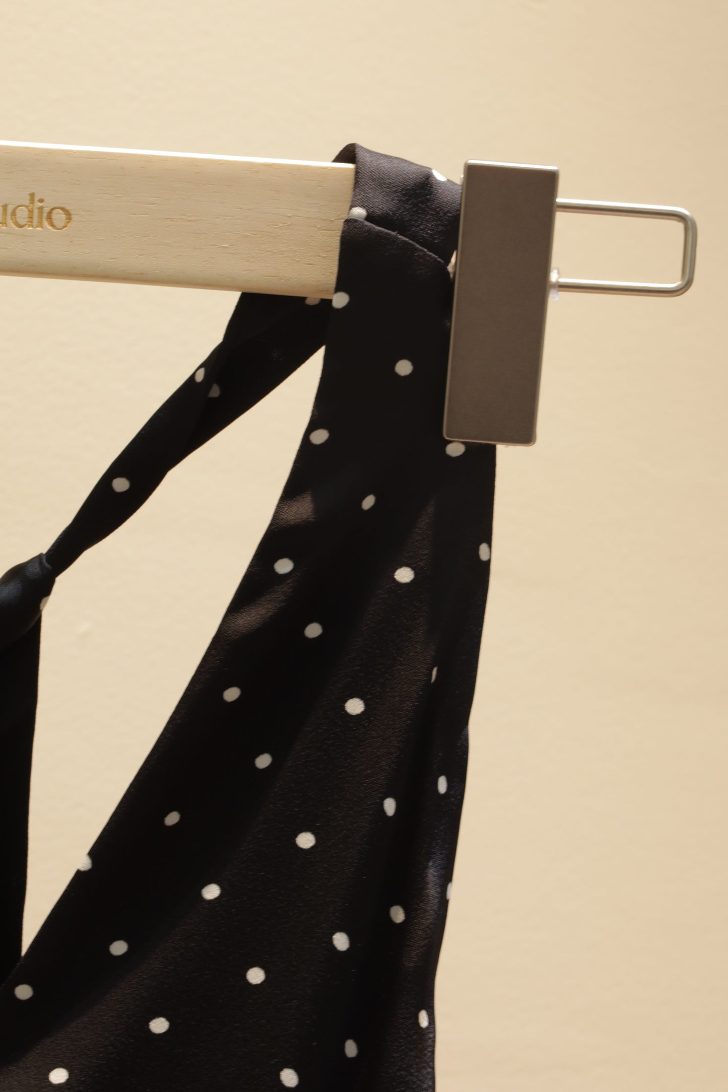Polkadot halter top