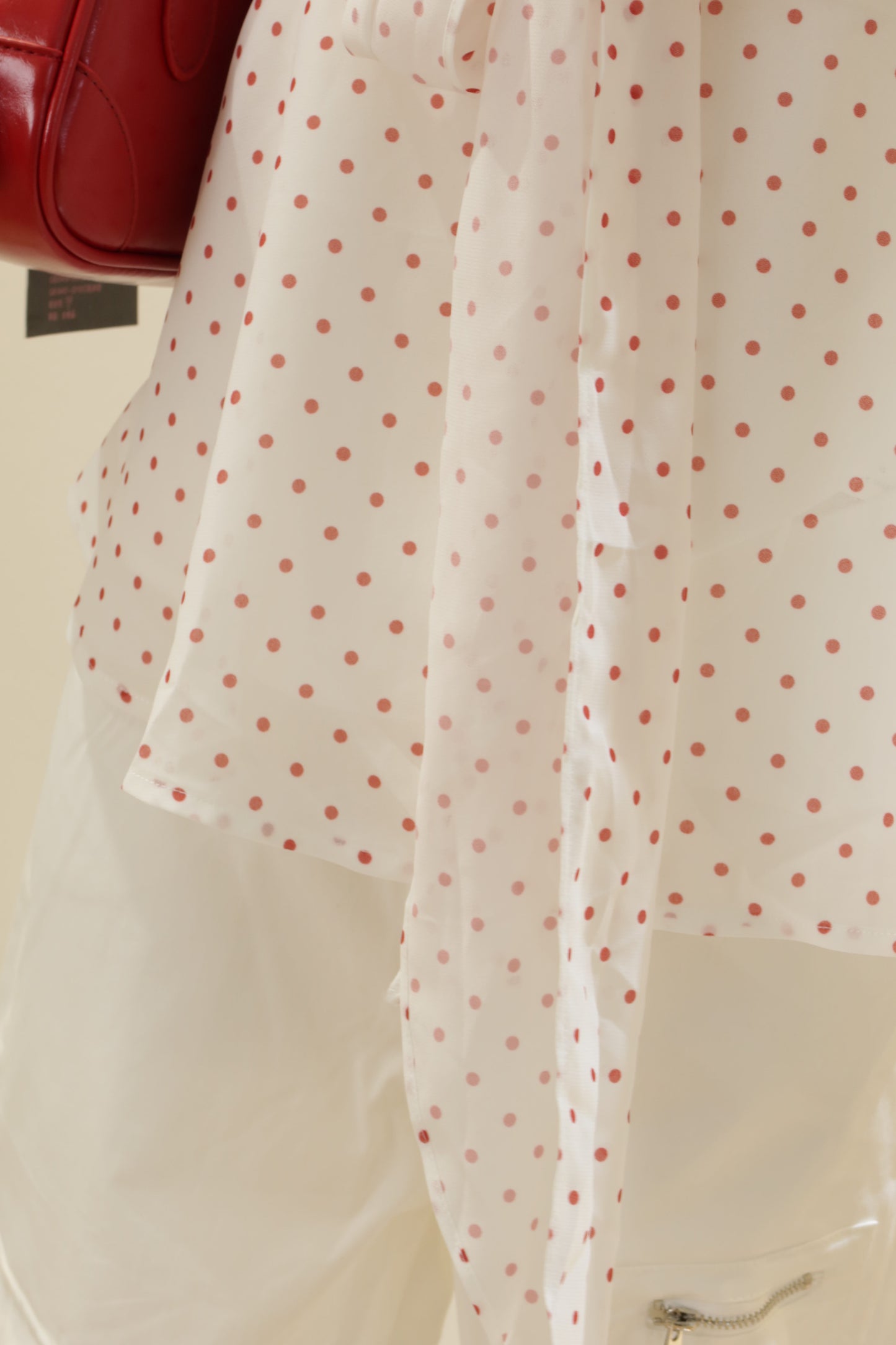 Polkadot tube top