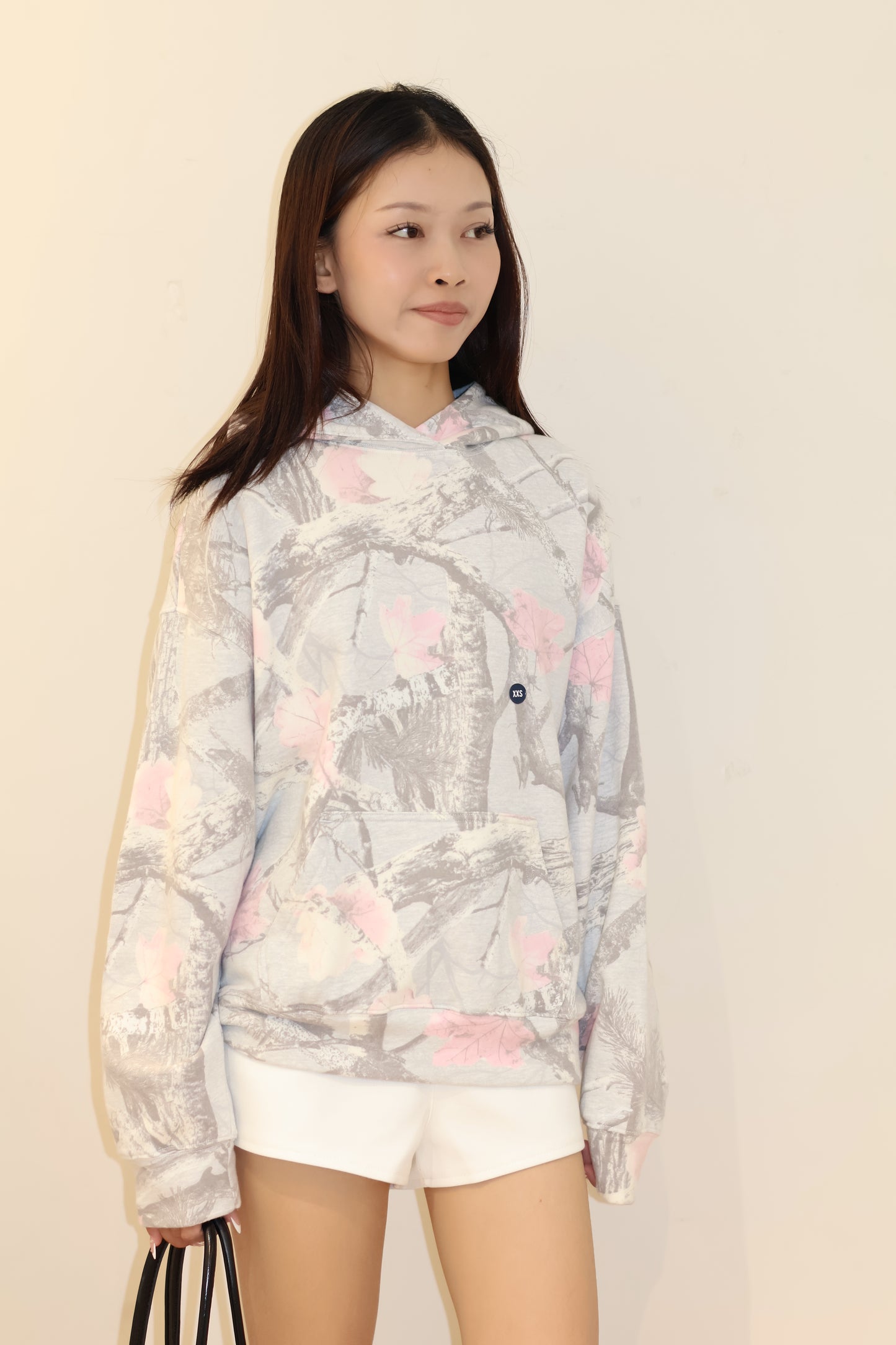 HOLLISTER PINK CAMO HOODIE