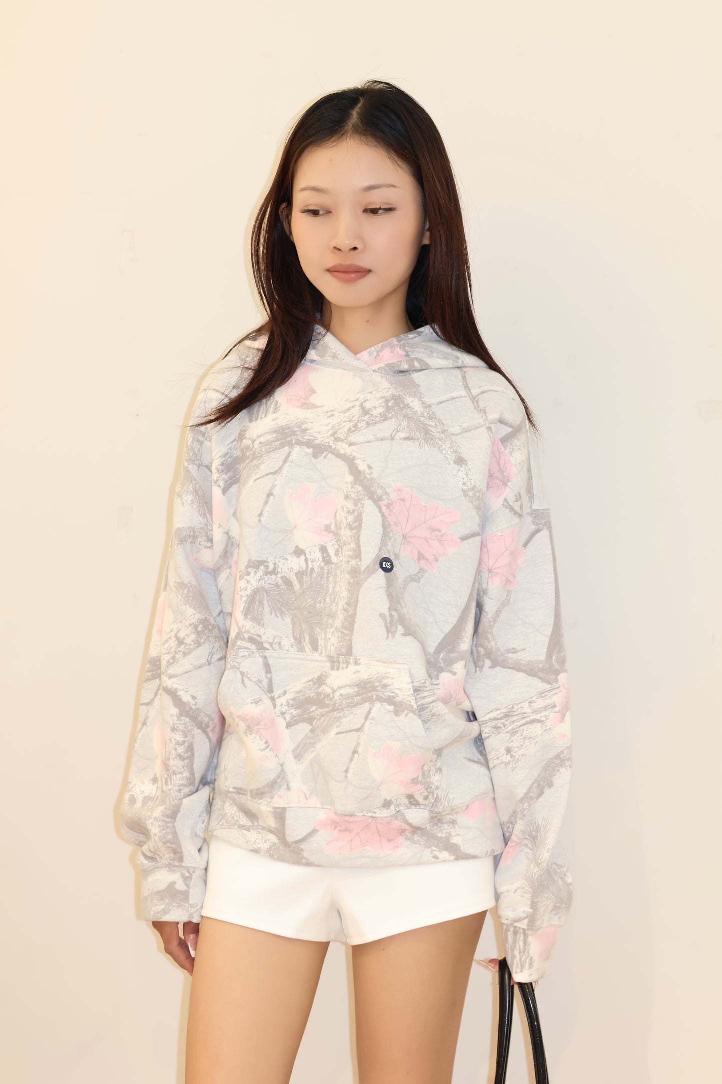 HOLLISTER PINK CAMO HOODIE