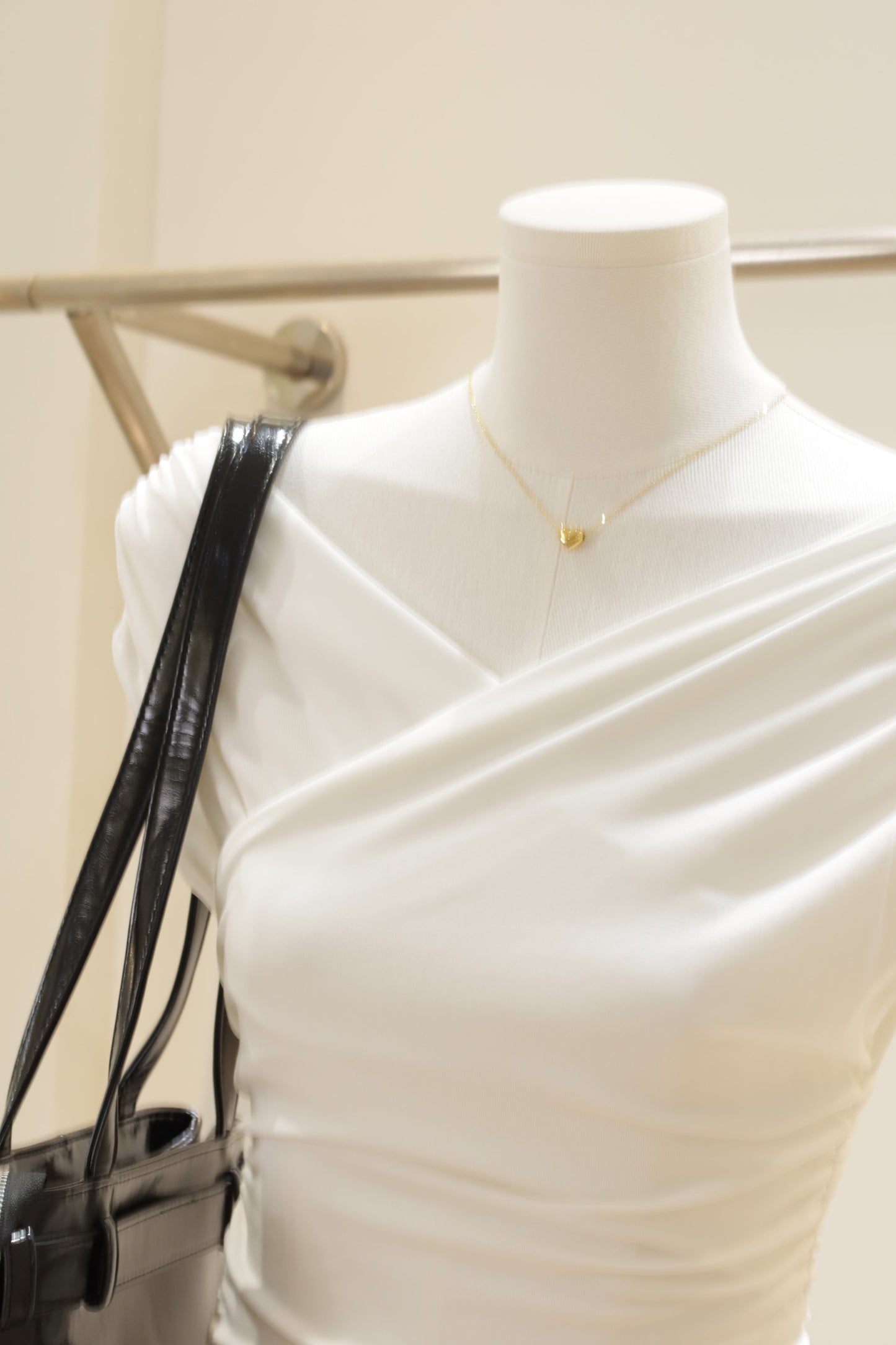 White off shoulder top