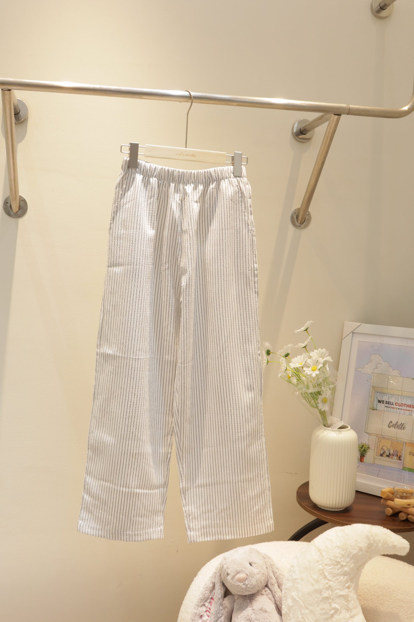 GRAY LONG SUMMER BOTTOM