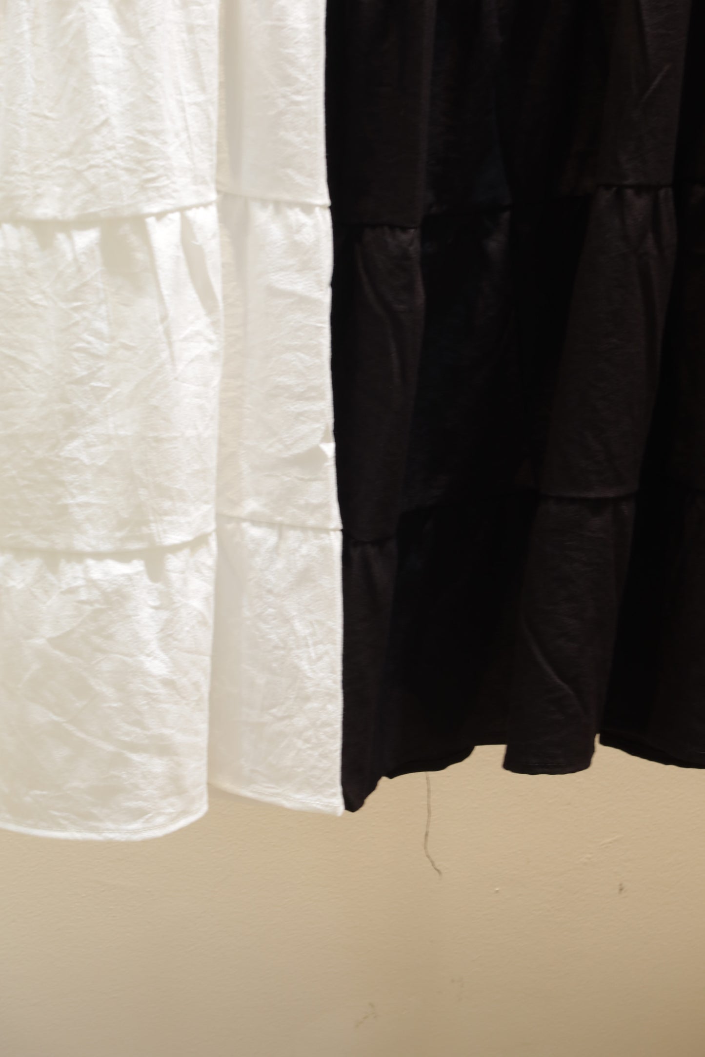 Linen long skirt