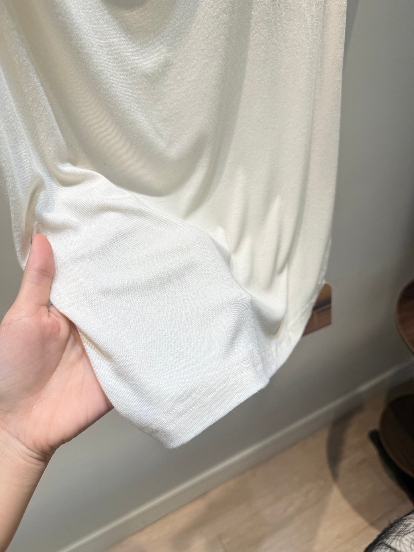 boat neck twist sleeveless top