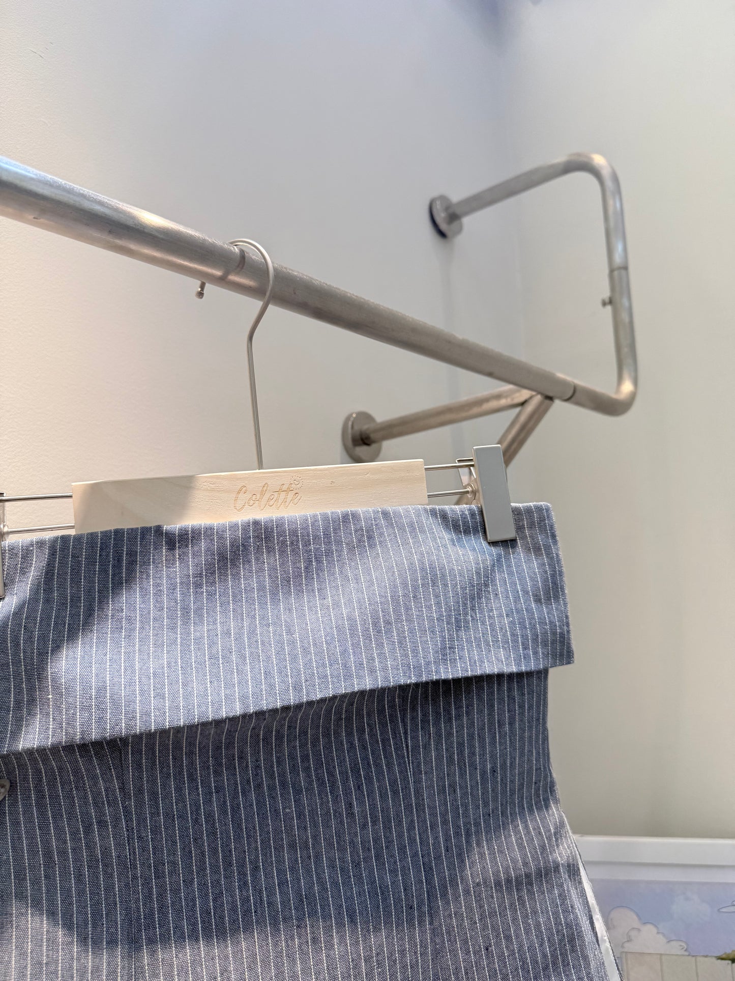 Gray stripes tube top