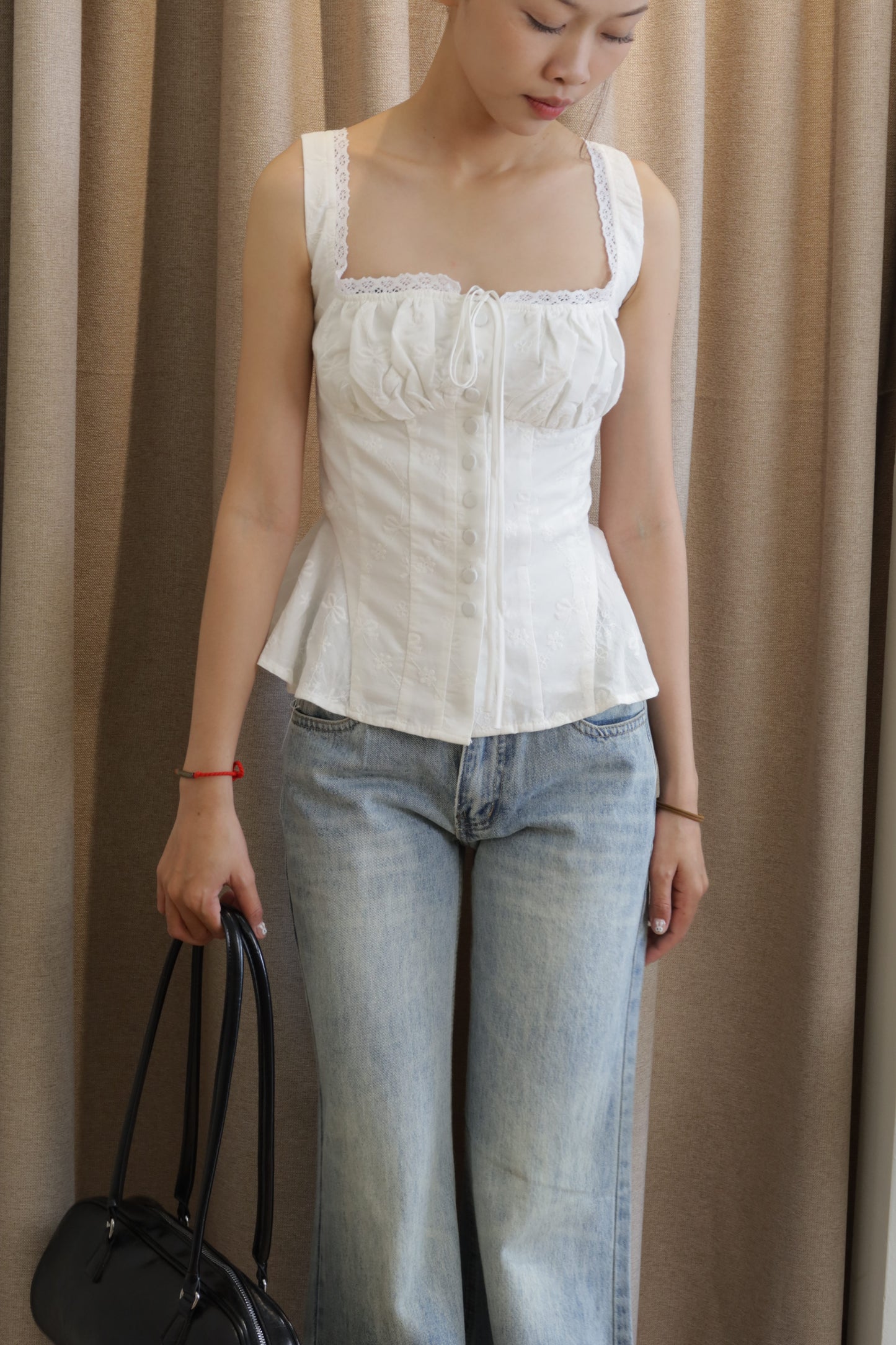 White Aphrodite top