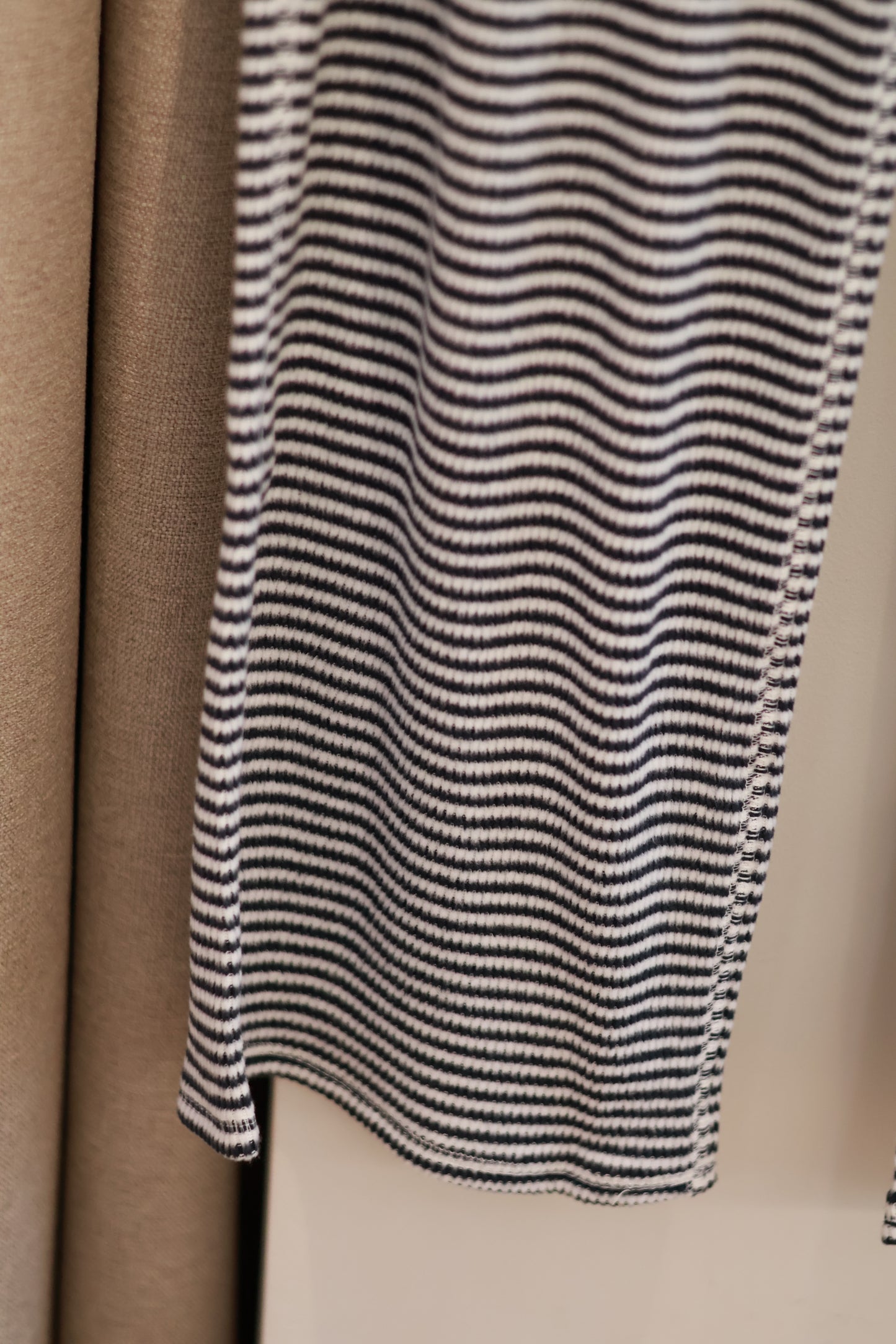 HOLLISTER Logo Striped Lounge Pants - Navy Blue Stripe
