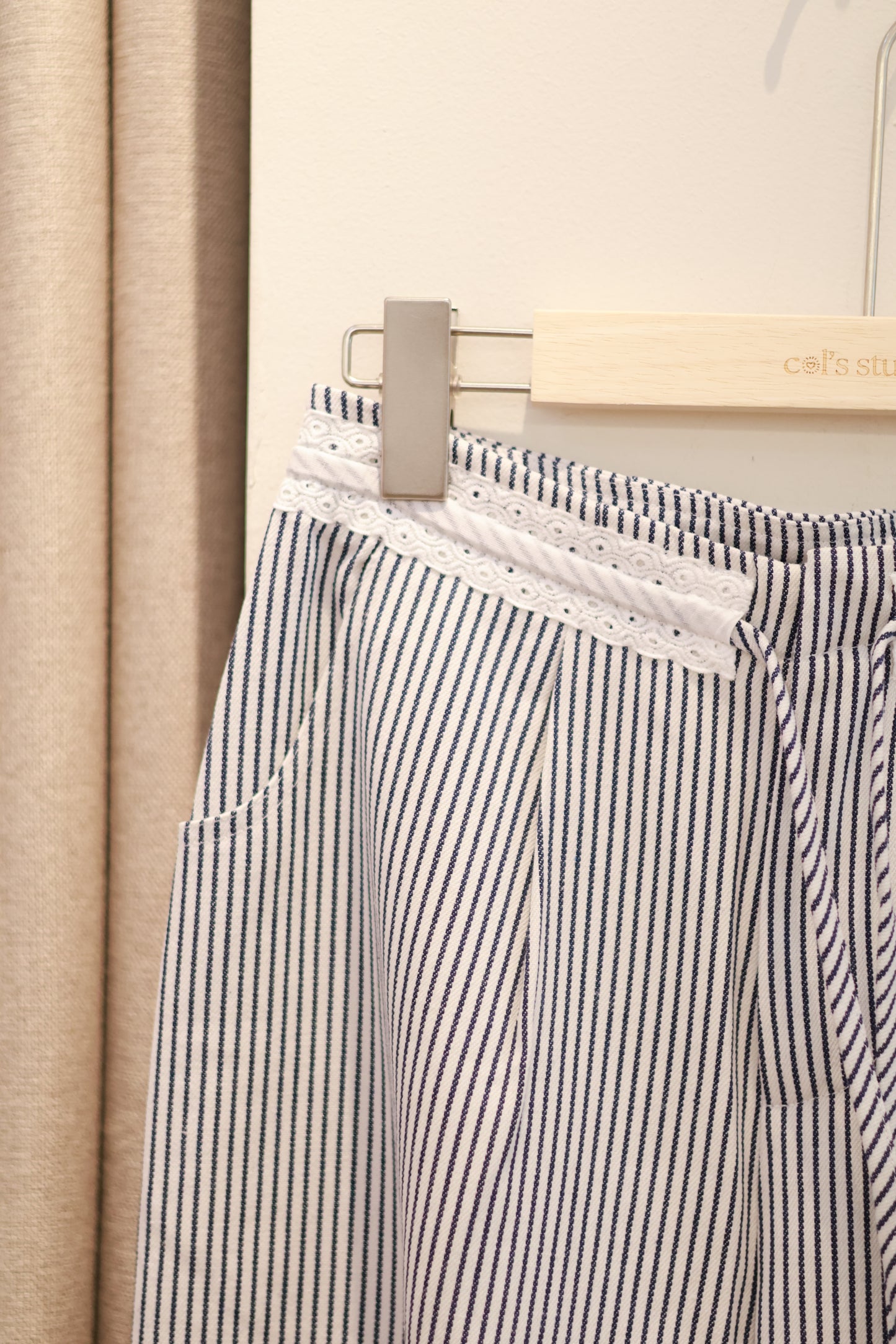 AUD Striped Wide Leg Pants