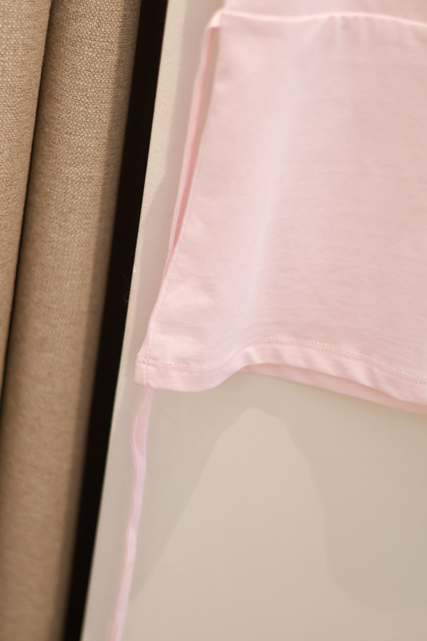 SUBDUED V-Neck Crossover Top - Pink