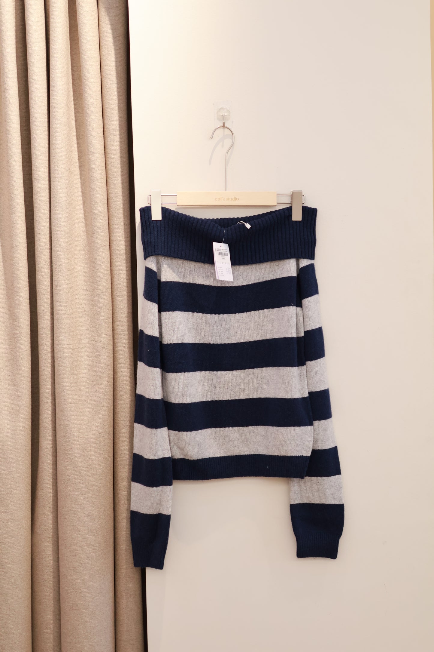 SUBDUED Off Shoulder Sweater
