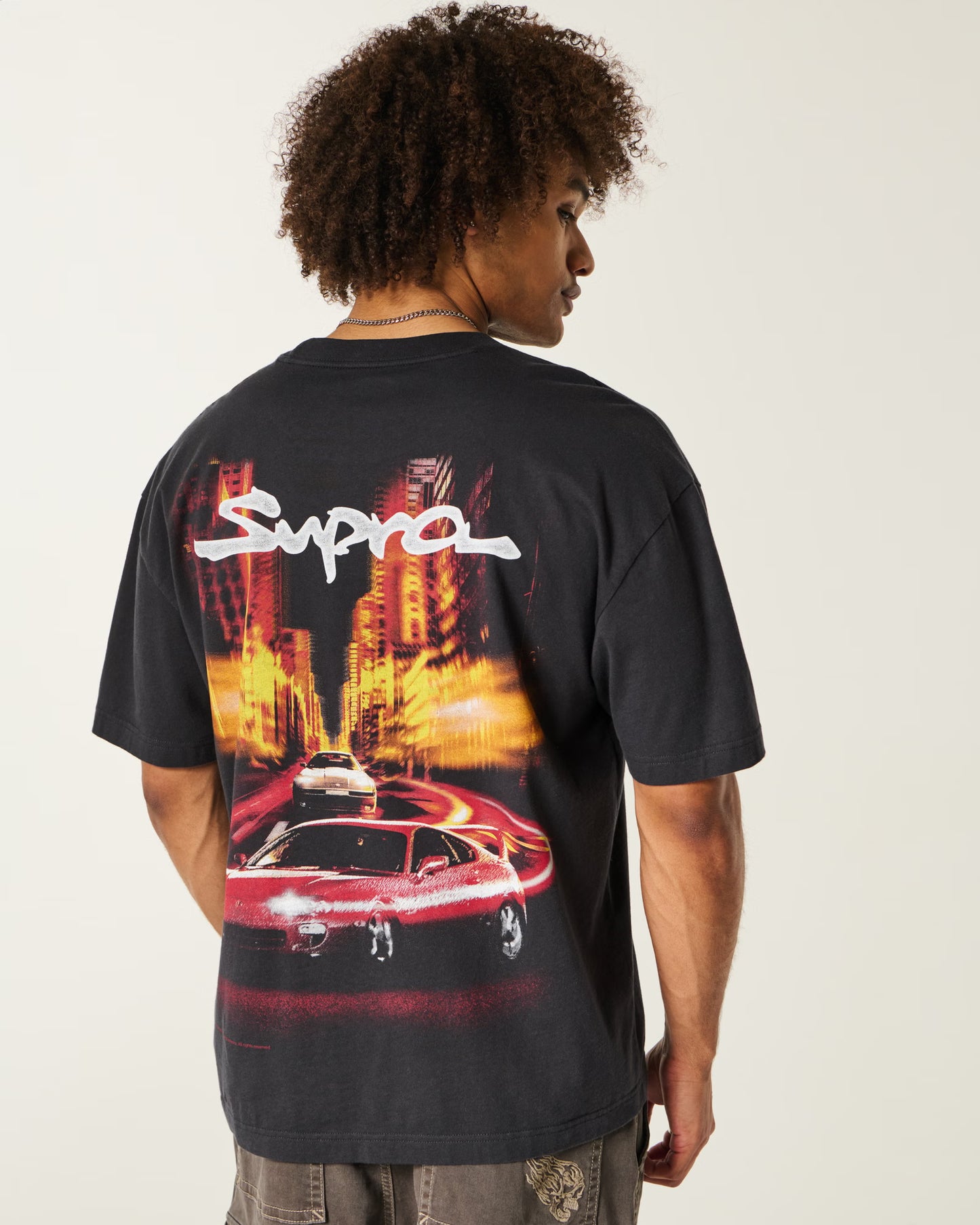 HOLLISTER RED SUPRA TEE