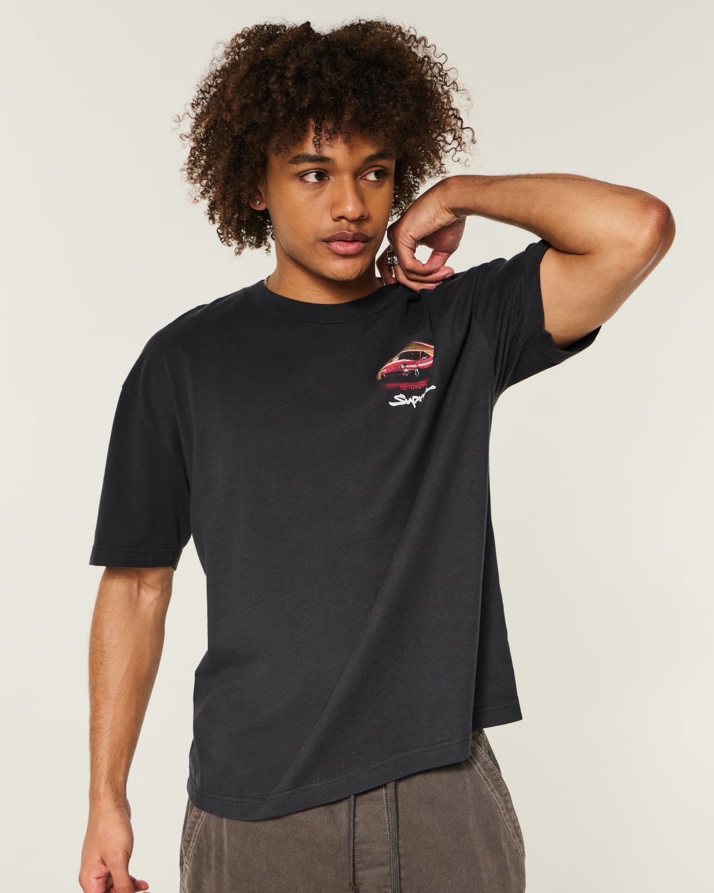 HOLLISTER RED SUPRA TEE