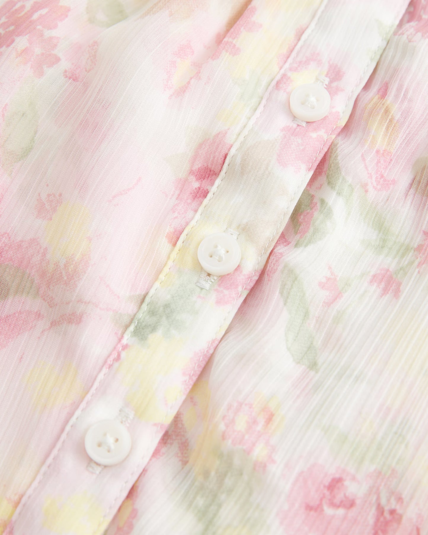 HOLLISTER Easy Chiffon Babydoll Top