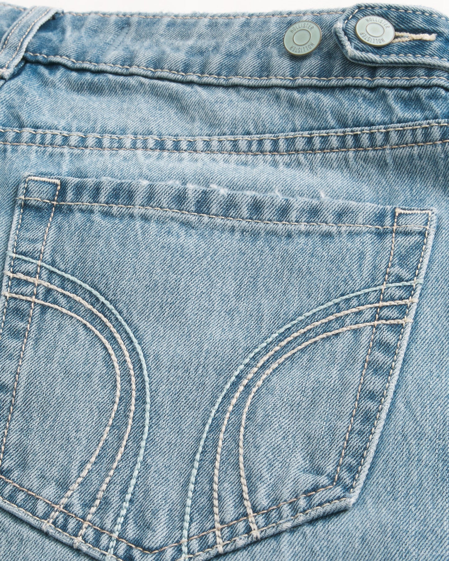 Hollister Andi Light Wash Baggy Jean