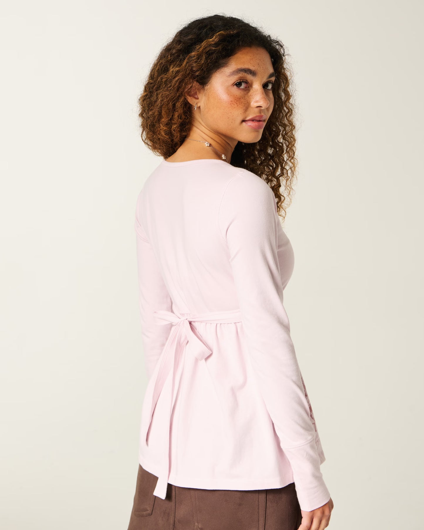 HOLLISTER Long-Sleeve Pinch Bust