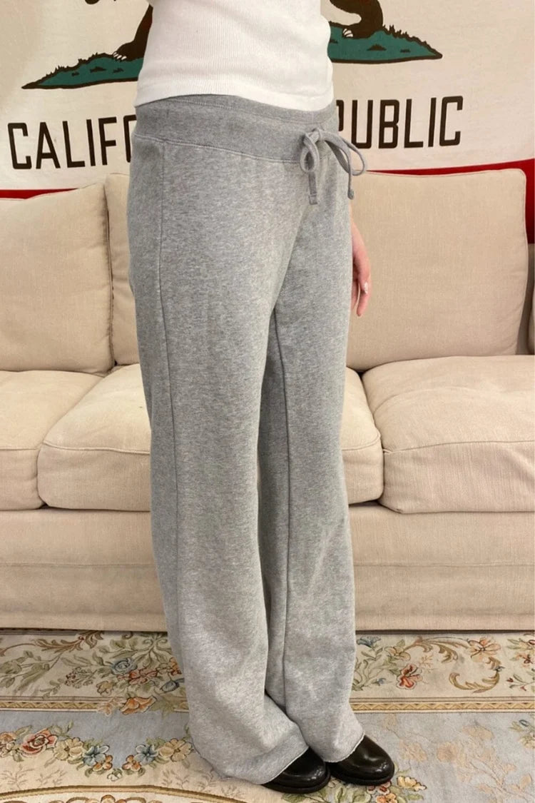 BRANDY Hilary Yoga Pants  -LIGHT GREY