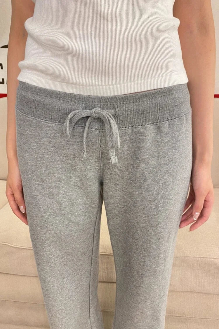 BRANDY Hilary Yoga Pants  -LIGHT GREY