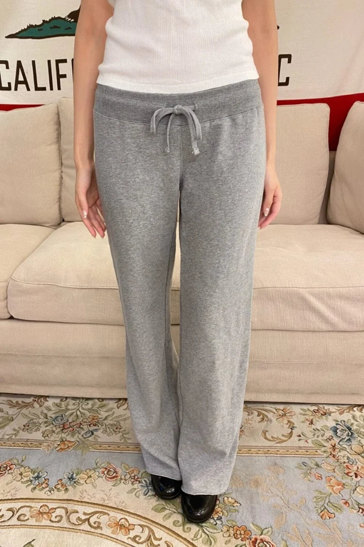 BRANDY Hilary Yoga Pants  -LIGHT GREY