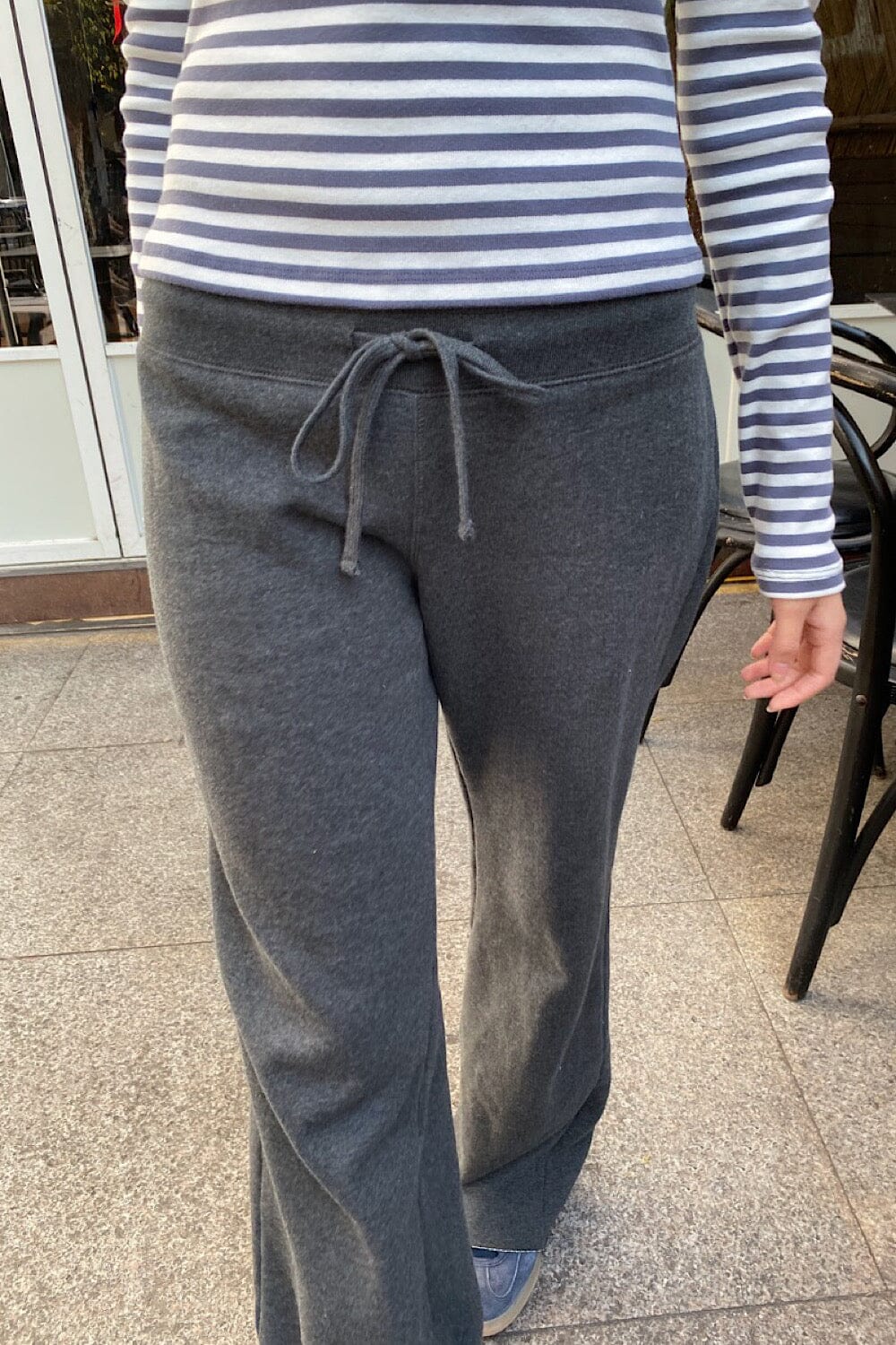 BRANDY Hilary Yoga Pants- CHARCOAL GRAY