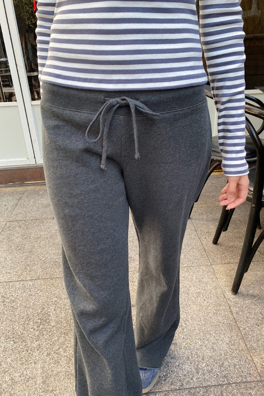 BRANDY Hilary Yoga Pants- CHARCOAL GRAY