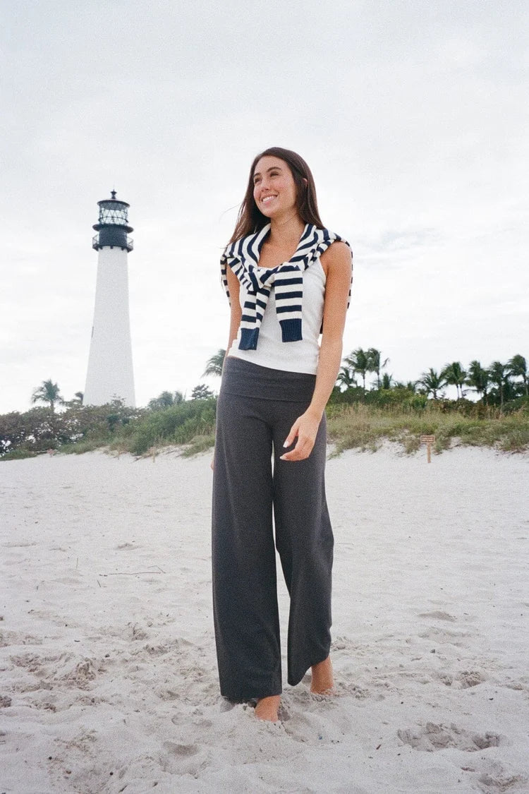 BRANDY Priscilla Pants - Dark Grey
