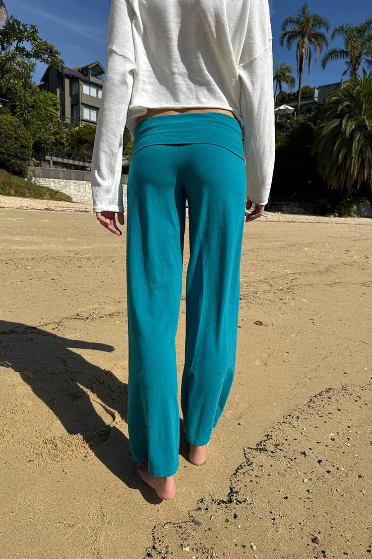BRANDY Priscilla Pants - Teal Green