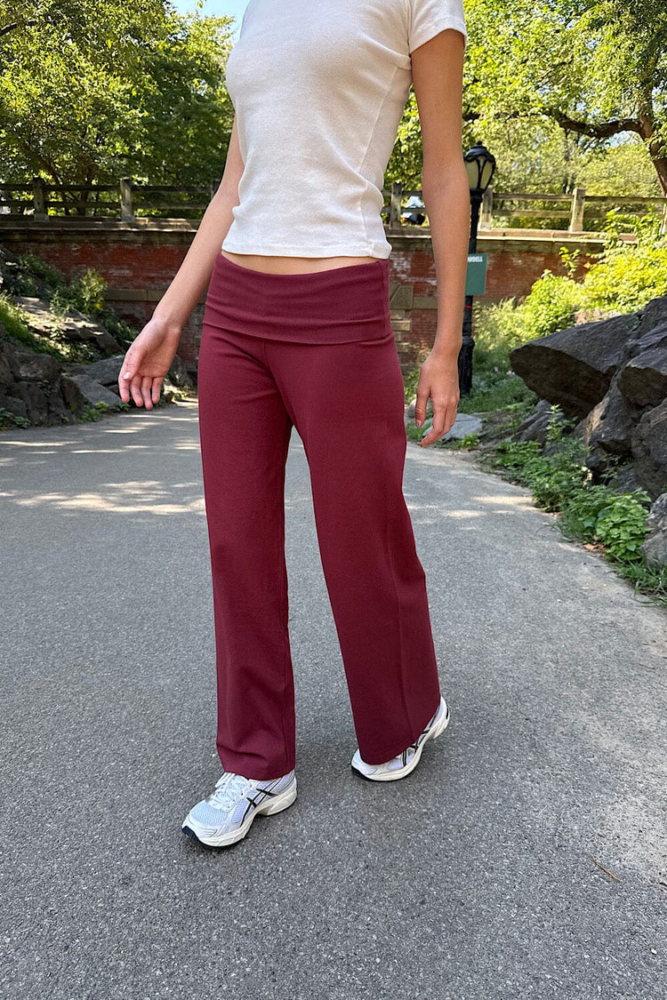 BRANDY PRISCILLA PANTS  -RED