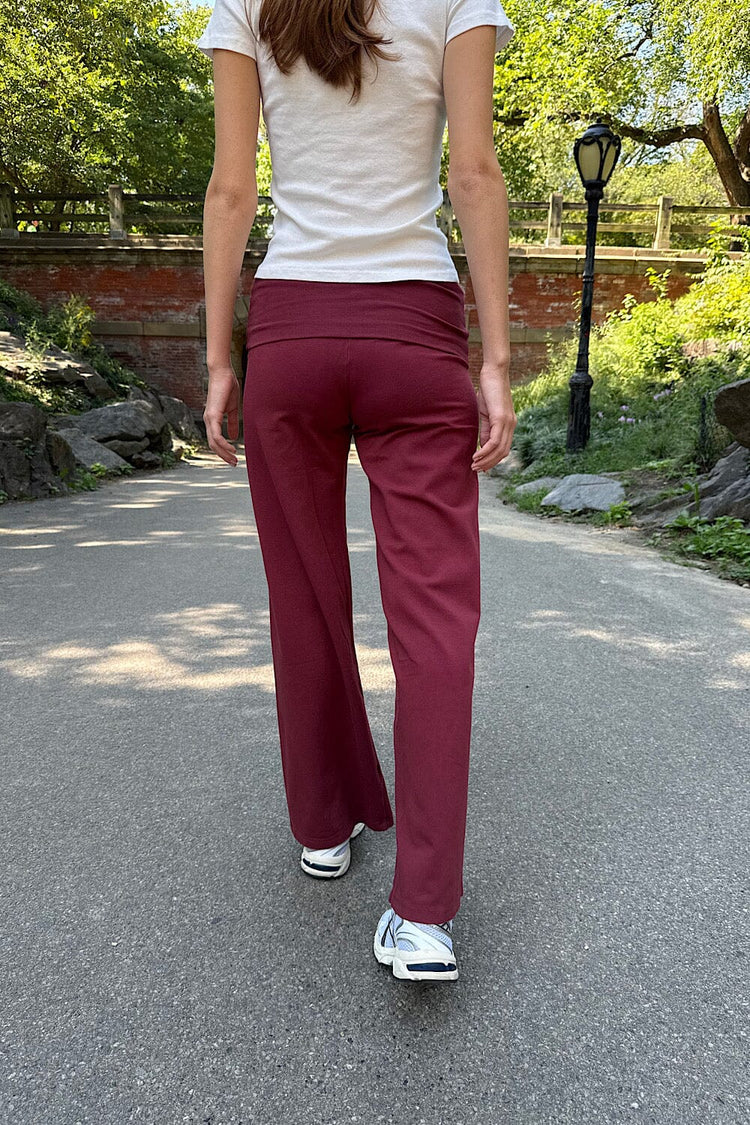 BRANDY PRISCILLA PANTS  -RED