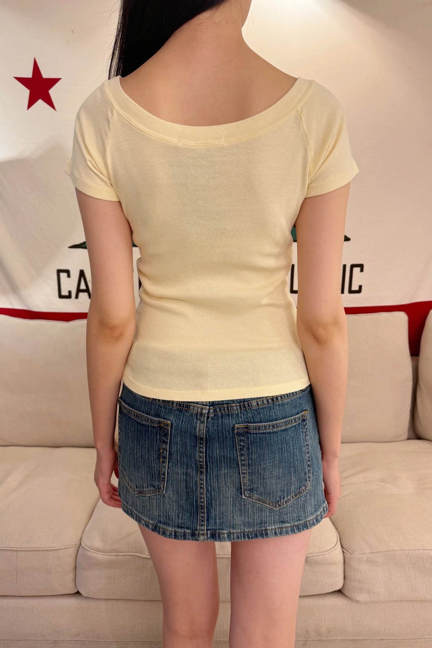 BRANDY Ginny Top- YELLOW