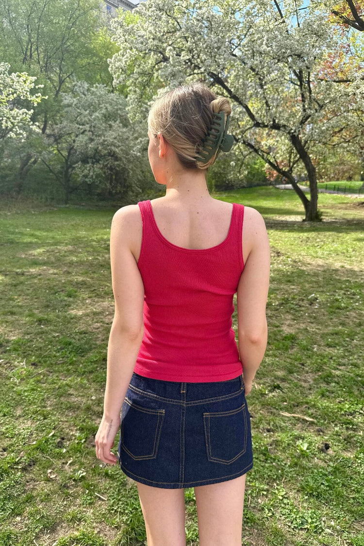 BRANDY MAROON TANK BUTTONS