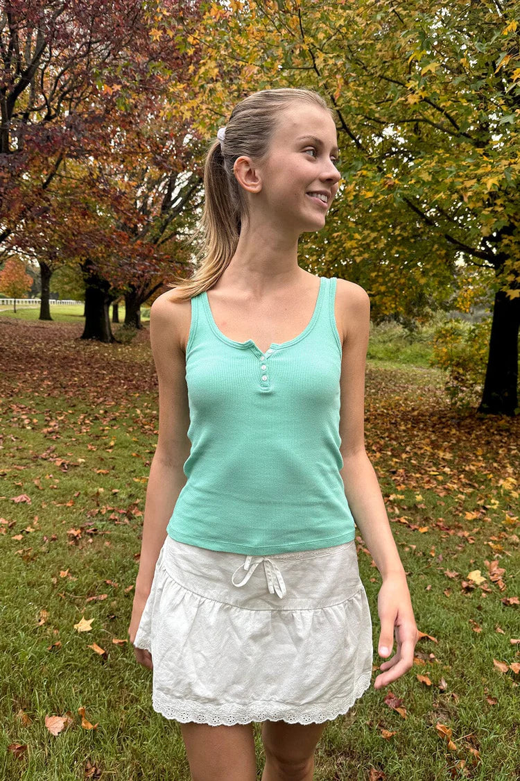 BRANDY Dails Tank - Ice Green