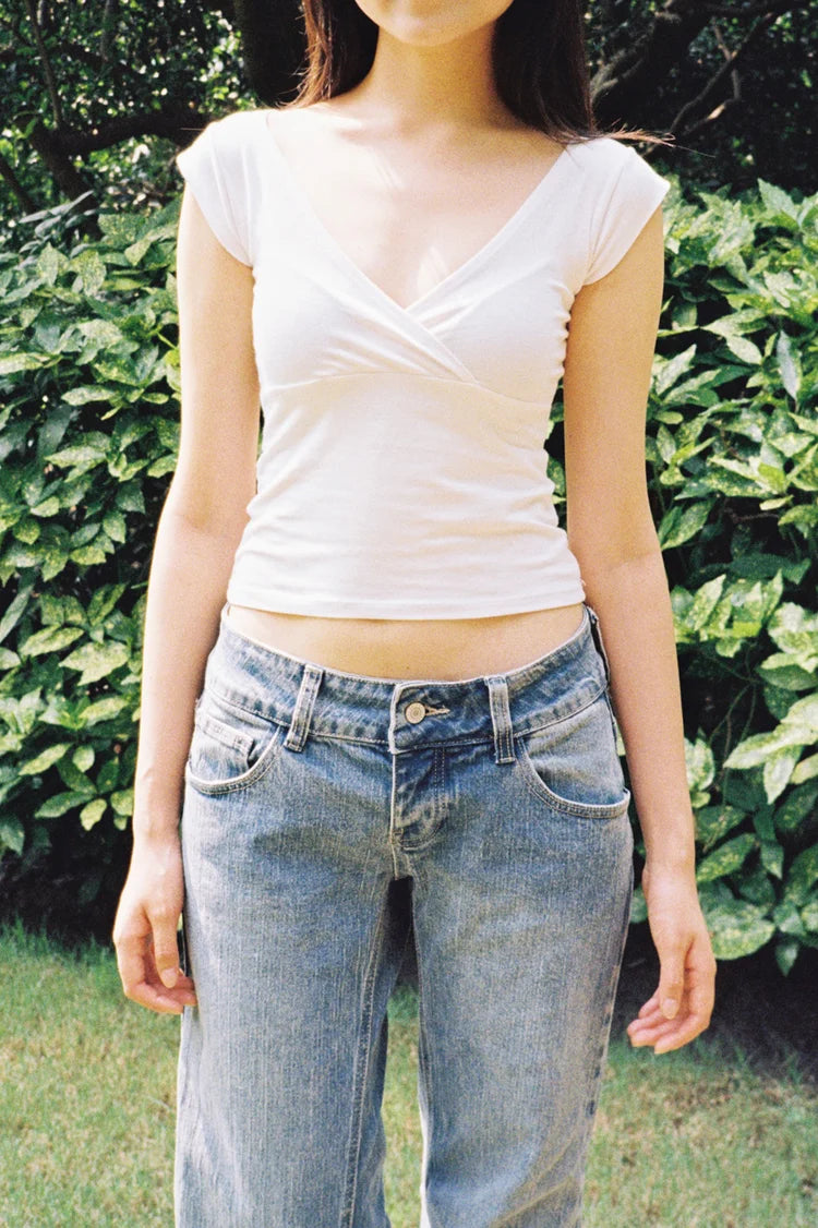 BRANDY Amara TOP  -WHITE