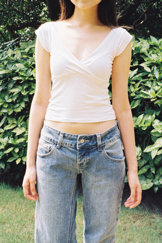BRANDY Amara Top  -OG -ICE GREY