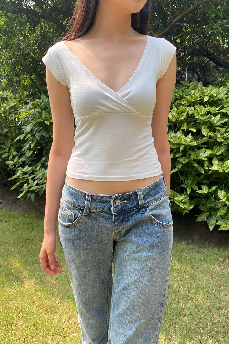 BRANDY Amara TOP  -WHITE