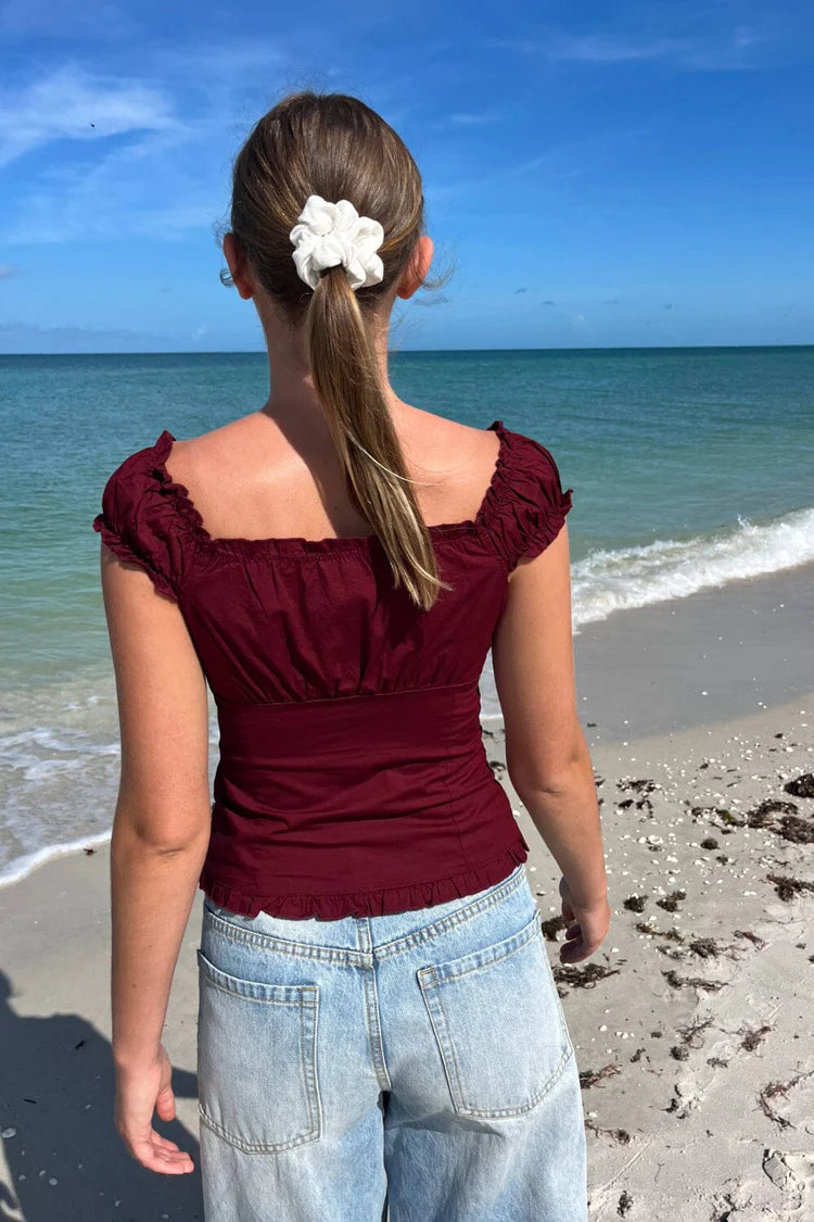 BRANDY RED ELENA TOP