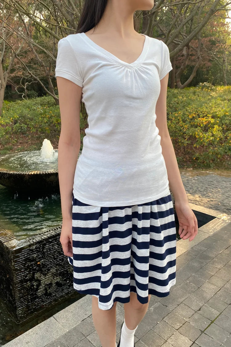BRANDY Safiya Top  -WHITE